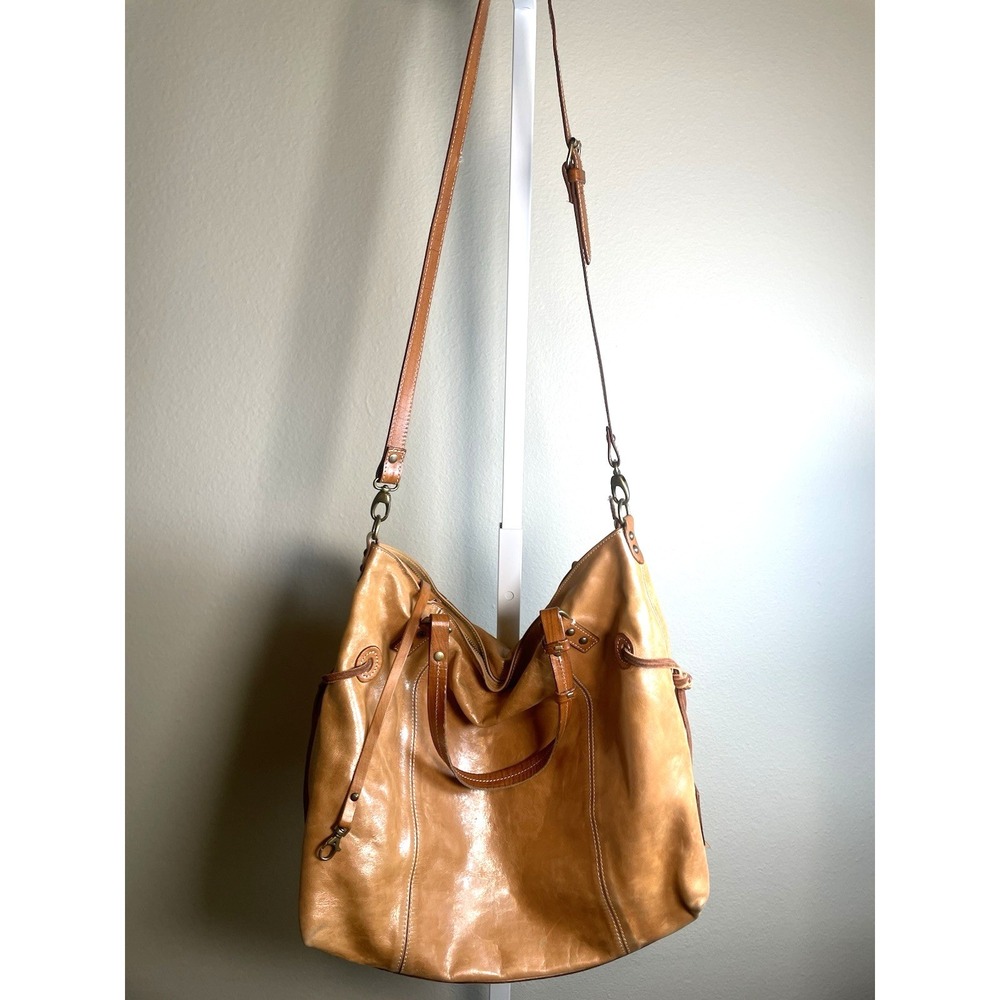 Cavalcanti Leather Bag Slouchy Purse Brown Italian Minimalist Boho Travel